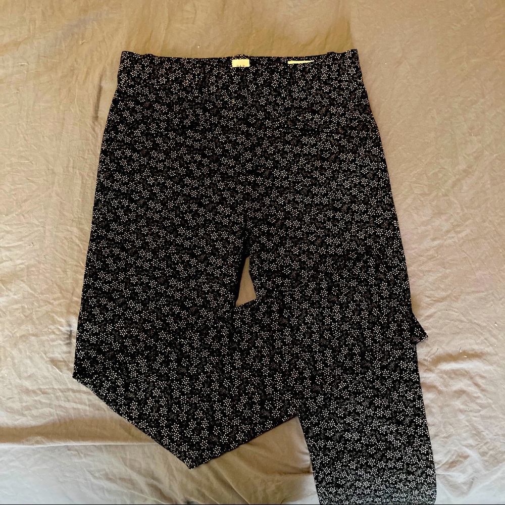 Gap 00 Skinny Ankle stretchy patterned pants